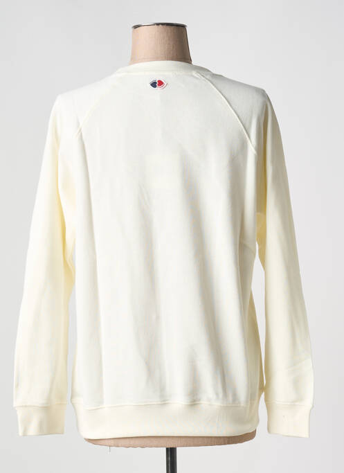 Sweat-shirt blanc LA PETITE FRANCAISE pour femme