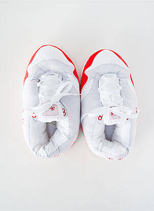 Chaussons/pantoufles blanc SNUFY homme