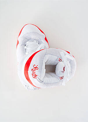 Chaussons/pantoufles blanc SNUFY homme