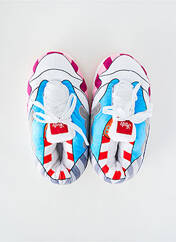 Chaussons/Pantoufles bleu SNUFY pour homme seconde vue