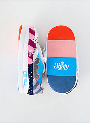 Chaussons/pantoufles bleu SNUFY homme