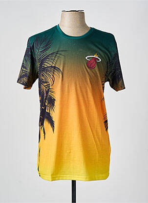 T-shirt jaune NEW ERA unisexe