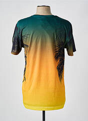 T-shirt jaune NEW ERA pour unisexe seconde vue