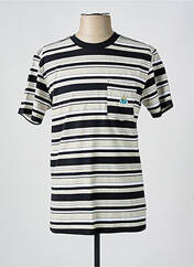 T-shirt gris HUF pour homme seconde vue