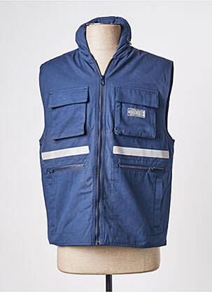 Gilet sans manche bleu HUF unisexe