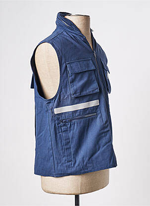 Gilet sans manche bleu HUF unisexe