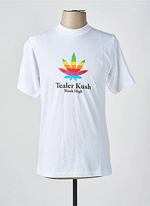 T-shirt blanc TEALER homme