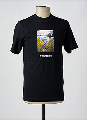 T-shirt noir TEALER homme