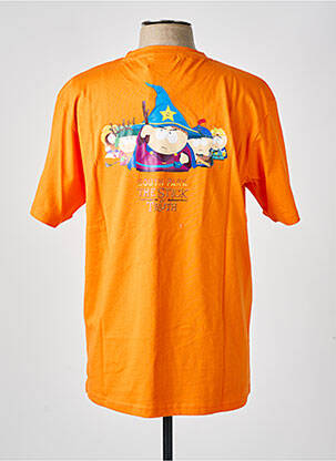 T-shirt orange TEALER homme