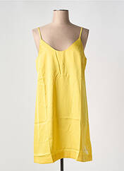 Robe mi-longue jaune CALVIN KLEIN pour femme seconde vue