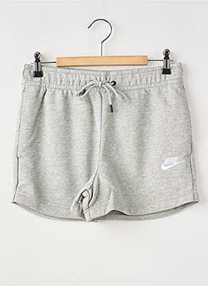 Short gris NIKE femme