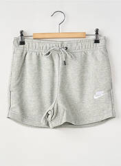 Short gris NIKE pour femme seconde vue