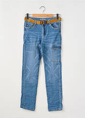 Jeans coupe slim bleu TAPE À L'OEIL pour garçon seconde vue