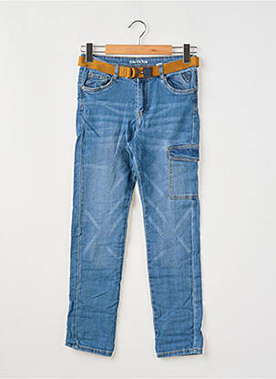 Jeans coupe slim bleu TAPE À L'OEIL pour garçon