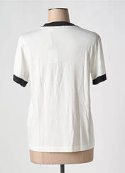 T-shirt blanc NUDIE JEANS CO pour femme seconde vue