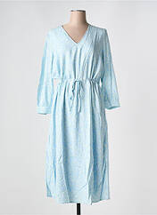 Robe mi-longue bleu SELECTED pour femme seconde vue