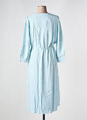Robe mi-longue bleu SELECTED pour femme seconde vue