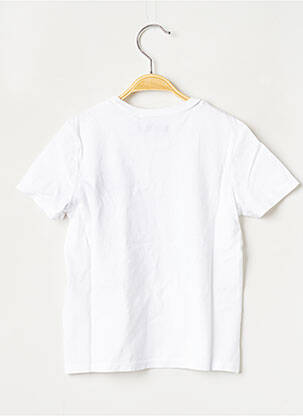 T-shirt col rond blanc IKKS JUNIOR garçon