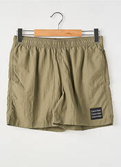 Short de bain vert CALVIN KLEIN pour homme seconde vue