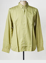 Chemise manches longues vert KNOWLEDGE COTTON APPAREL pour homme seconde vue