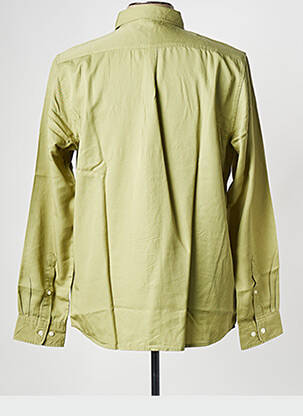 Chemise manches longues vert KNOWLEDGE COTTON APPAREL homme