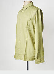 Chemise manches longues vert KNOWLEDGE COTTON APPAREL pour homme seconde vue