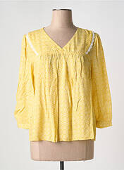Top jaune SEE U SOON pour femme seconde vue