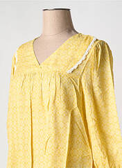 Top jaune SEE U SOON pour femme seconde vue