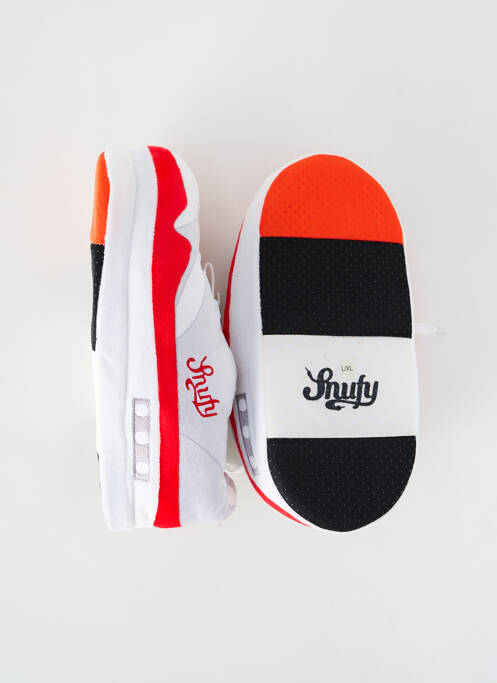 Chaussons/Pantoufles blanc SNUFY pour homme