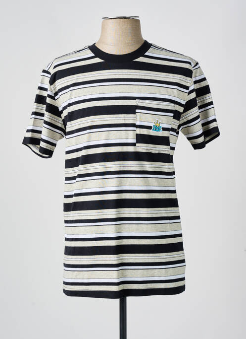 T-shirt gris HUF pour homme