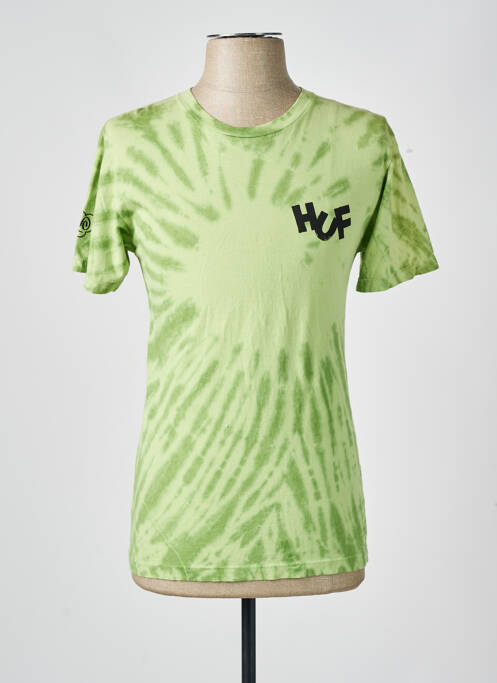 T-shirt vert HUF pour unisexe