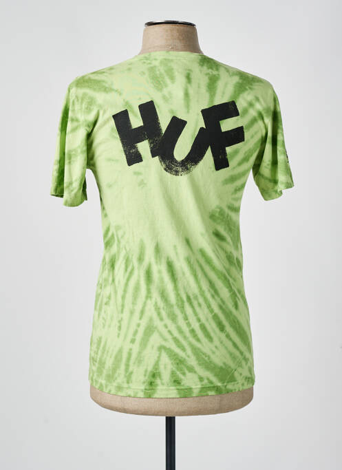 T-shirt vert HUF pour unisexe