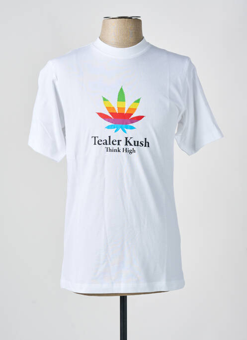 T-shirt blanc TEALER pour homme