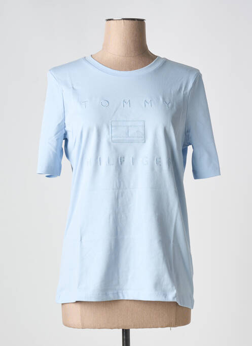 T-shirt bleu TOMMY HILFIGER pour femme