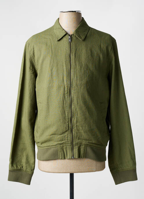 Blouson vert SELECTED pour homme
