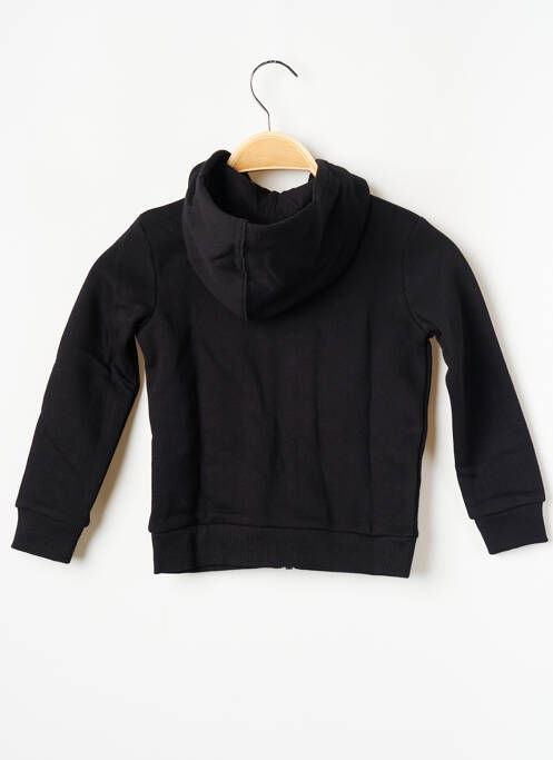 Sweat-shirt à capuche noir CONVERSE garçon