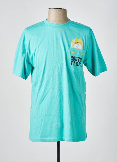 T-shirt bleu TEALER pour homme