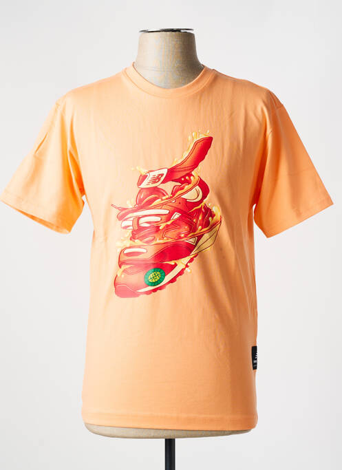 T-shirt orange NEW BALANCE pour homme