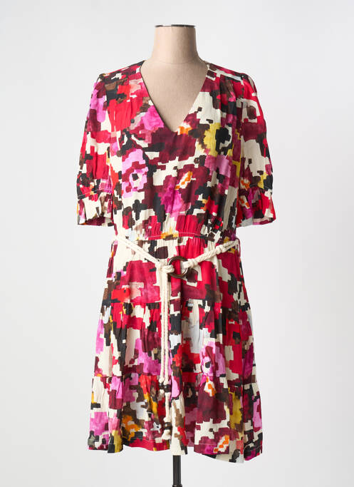 Robe courte multicolore LA PETITE FRANCAISE pour femme
