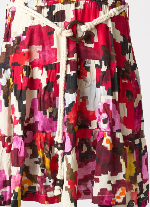Robe courte multicolore LA PETITE FRANCAISE pour femme