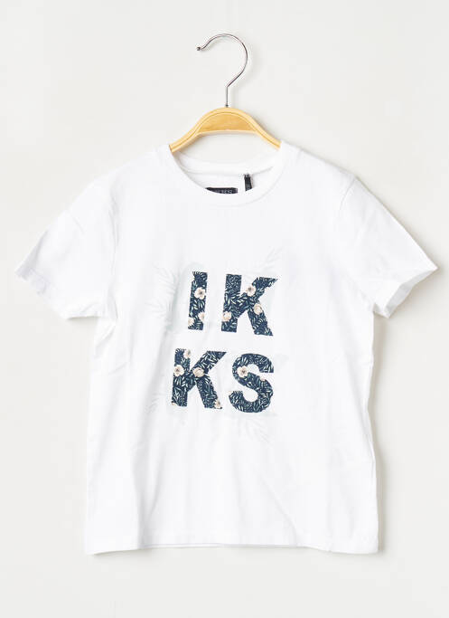 T-shirt blanc IKKS JUNIOR pour garçon
