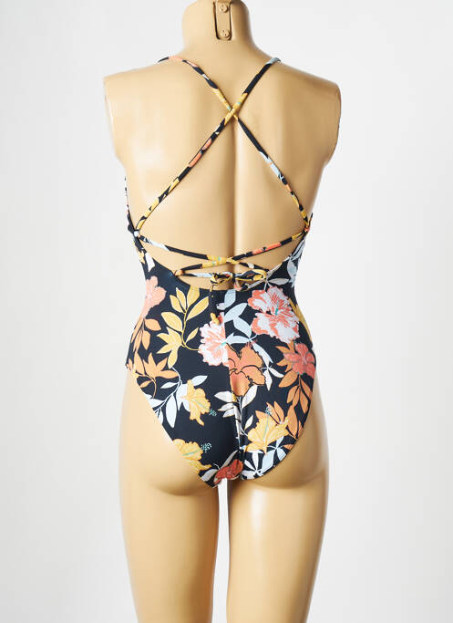 Maillot de bain 1 pièce jaune ROXY pour femme