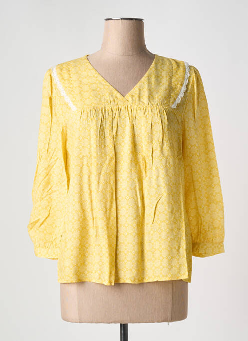 Top jaune SEE U SOON pour femme