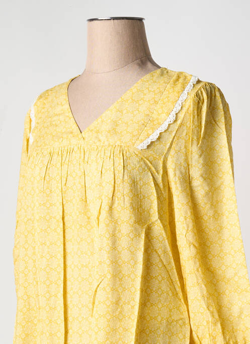 Top jaune SEE U SOON pour femme