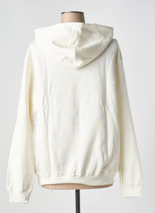 Sweat-shirt à capuche blanc MAISON LABICHE pour femme