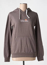 Sweat-shirt à capuche col rond gris ELLESSE femme