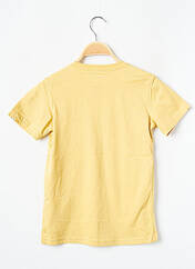 T-shirt jaune QUIKSILVER pour garçon seconde vue