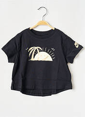 T-shirt noir NIKE pour fille seconde vue