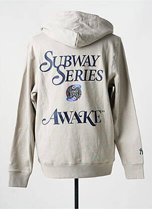Sweat-shirt gris NEW ERA unisexe