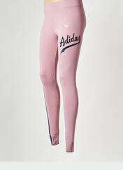 Legging rose ADIDAS pour femme seconde vue